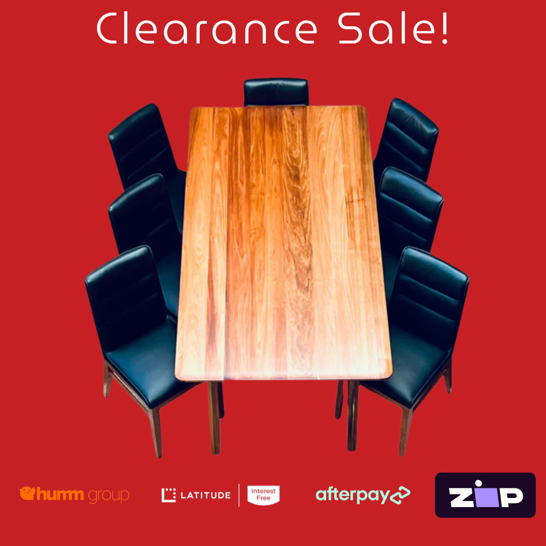 Echuca 1800mm + Boss Dining - Clearance Sale