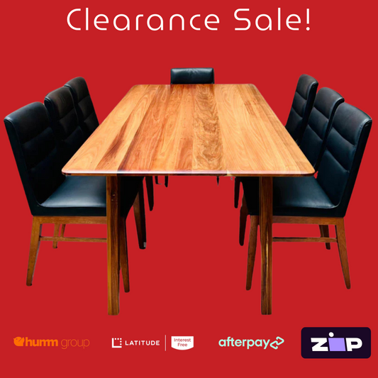 Echuca 1800mm + Boss Dining - Clearance Sale