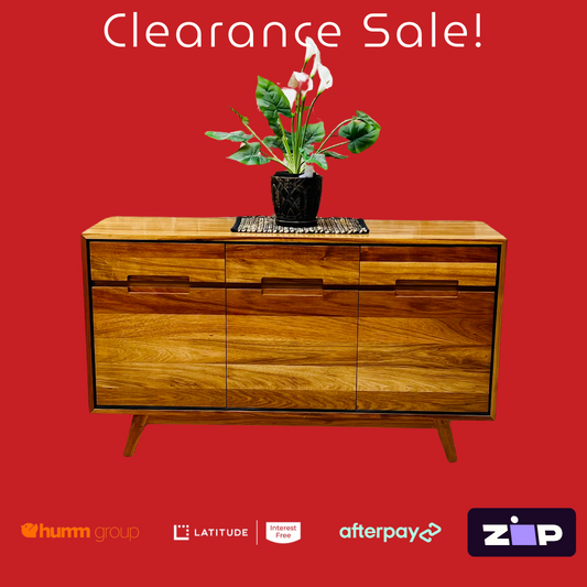 Echuca 3 Drawer Buffet - Clearance Sale