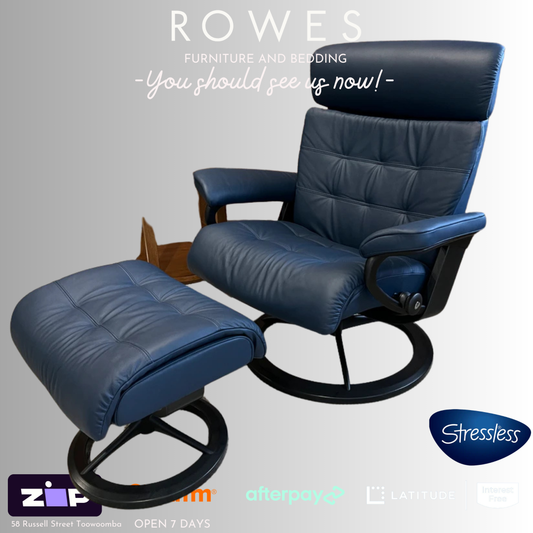 Erik Nordic Recliner with Ottoman