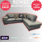 LaZboy Florence 3 Seater with Chaise - Floorstock Clearance