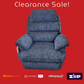 Highcroft Zeus Sapphire Fabric - Clearance Sale