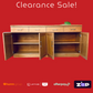 Nova 4 Drawer Buffet - Clearance Sale