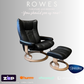 Wing Nordic Recliner with Ottoman