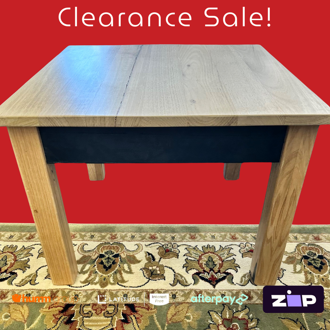 Wormy Chestnut Lamp Table - Clearance Sale